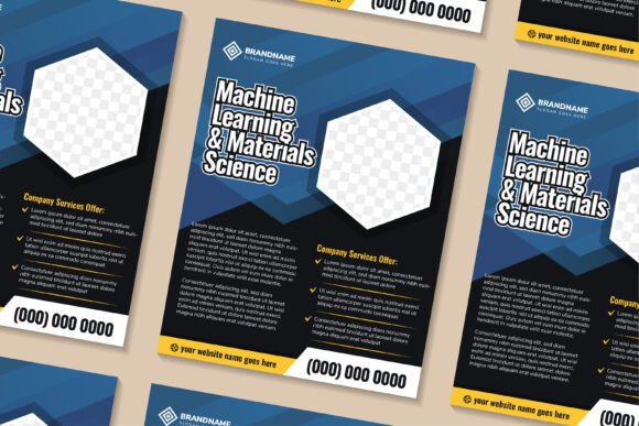 Machine Learning Vertical Flyer: A Designer's Review of Graphics and Print Templates