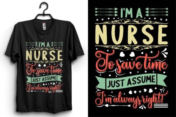 Nurse Motivational T-Shirt Design: A Graphics Review for T-Shirt Designs