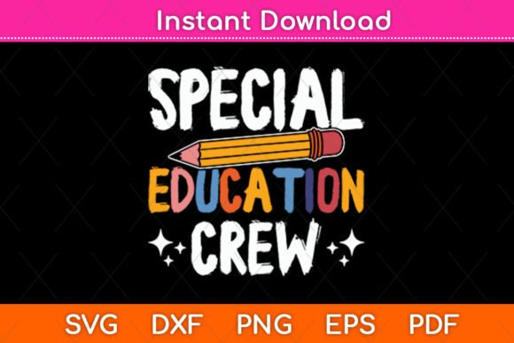 Special Education Crew Sped Teacher Svg Graphics & Crafts Review