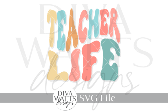 Teacher Life Illustration SVG: Essential Graphics for Crafts & Publishing