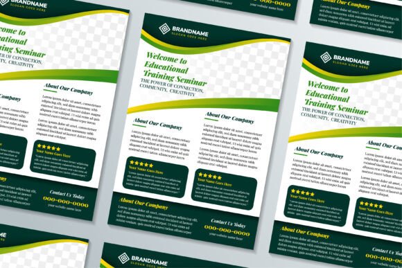 Welcome to Educational Vertical Flyer for Graphics and Print Templates
